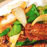 和牛肉と野菜オイルターソース炒め（瑞京）
