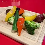 ごろごろ野菜の和風ホットサラダ Japanese-Style Hot Salad with Chunky Vegetables（Dining＆Bar PRIMAVERA）