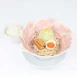 柚子まぜそばスペシャル+ご飯セット（醤油らーめんピース豊中店）