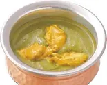 ほうれん草チキンカレー(M サイズ) Spinach chicken curry（ラジダニ）