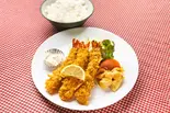 職人仕込の特製海老フライ(しょうが亭)