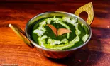 ほうれん草チキンカレー（NEPALI＆INDIAN RESTAURENT AAMA）