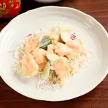 海老のマヨネーズ和え(龍盛菜館 水天宮店)