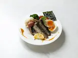 オイルサーディンとソーセージでカフェのり弁BOX（Maison Noir SASAOKA）