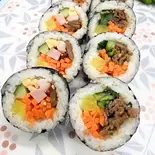 野菜＆和牛焼肉キンパ（お惣菜のほほ笑み）