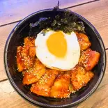 コチュジャンオギョプサル丼 / 고추장오겹살덮밥（韓国料理DARBIT 長居店）