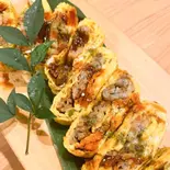 う巻き玉子焼き(鮨、鰻の割烹勘べえ)