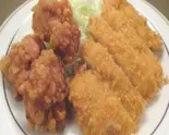 チキンカツと唐揚げ定食（ごはん家田島）