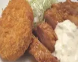 チキン南蛮とメンチカツ定食（ごはん家田島）