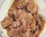 豚肉の黒こしょう炒め定食（ごはん家田島）