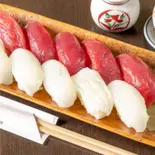 マグロとイカ(すし処 緒多留)