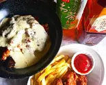 厚切りチーズ豚丼/ポテ唐セット（こだわり豚丼の店 豚番付【TwoHands】）
