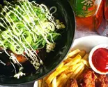 厚切りネギマヨ豚丼/ポテ唐セット（こだわり豚丼の店 豚番付【TwoHands】）