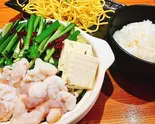 国産もつ鍋1人前+ご飯+ちゃんぽん麺セット(味噌)（博多もつ鍋総本家 喜楽）