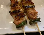 ねぎま【タレ】2本(大阪やきとり亭 北巽店)
