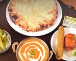 人気No2 チーズナンセット Cheese Nan Set（ネパールインド料理ゴルカ 本陣店）