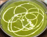人気No4  アサリほうれん草カレー(和風)Aseri Spinach Curry（ネパールインド料理ゴルカ 本陣店）
