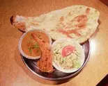 タンドリーチキンLeg 1ピース1カレーサラダセット（スターケバブインドカレーハラル専門店）