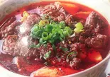 四川風牛肉の辛味煮込み sichuan style-beef stew(中華料理 大唐)