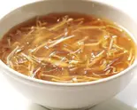 フカヒレスープshark's fin soup with three shredded ingredients（チャイニーズキッチン 大唐）