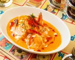 ฉู่ฉี่กุ้ง 海老のレッドカレー炒め Red Curry Shrimp Stir-Fry(バンコックポニー食堂 岩本町店)
