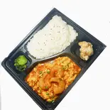 エビと卵のチリソース炒め弁当(牛骨ラーメン不二家)