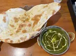 ほうれん草 マトン セット Sag. Mutton curry set(アジアンダイニング&バー フルムーン)