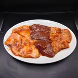 ミックスホルモン（【松阪牛のカルビが人気！】焼肉しん）