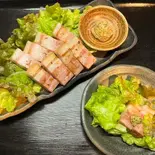 厚切りベーコン（鉄板焼き 焔 大宮南銀店）