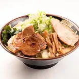 ネギ味噌厚切りチャーシューめん(北海道らーめんみそ熊竹ノ塚店)