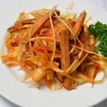 ネギチャーシューとキムチの和え物（東昇酒家 富士見店）