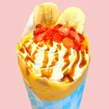キャラメルいちごバナナ（クレープ パル）