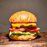 チーズバーガー Cheese Burger（ミリアバーガー）
