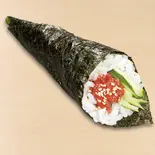 【手巻】梅きゅう巻（すし魚銀 JR千葉駅前店）