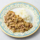 贅沢和牛のビーフストロガノフ(ライス付)+グリーンサラダ（イクラバル）