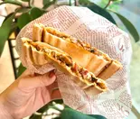 とろ～りチーズのタコミートホットサンド（【高タンパク×ヘルシー】サラダボウル CENT）
