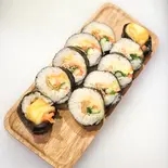 特製チーズのり巻き(韓国料理 トンマッコル 上野店)