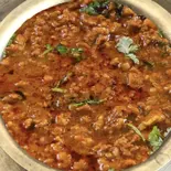 Bhuna Mutton Curry with Naan or Rice / ブナマトンカレー(ナンまたはライス付き)（インド料理RAJ）