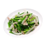 ニンニクの芽の炒め（珉珉 飯田橋店）