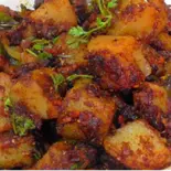 スパイシーポテト Spicy potato（インドネパール料理 カトマンズキッチン＆マート）