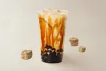 タピオカ 黒糖ミルクティー Tapioca Brown Sugar Milk Tea(至福の贅沢「恋するクレープ」 亀有店)