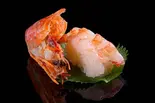 赤えび(1貫)（魚河岸のすしえびす 西代店）