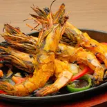 タンドリー海老 Tandoori shrimp(2P)（【1日500食売れる本場カレー】トップスパイス Top Spice 高田馬場店）