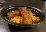 キムチチャーハン 味付けサムギョプサルのせ（焼肉びより）