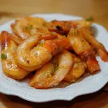 大海老の黒胡椒炒め(中華料理錦楽軒)