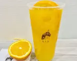 オレンジフルーツティー L（茶千歳杉田店）