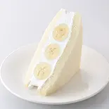 バナナホイップサンド Banana Whipped Cream Sandwich（カフェ・ド・クリエ 博多大博通店）