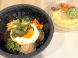 ビビンバ＆ミニ冷麵セット（韓国食堂たられば）