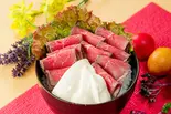 雪見ソース！ローストビーフ丼（ハラミ・ローストビーフ丼 ハラミと米 名古屋中村日赤店）