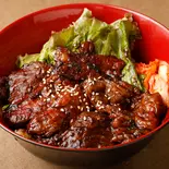 牛カルビタレ焼肉丼(韓国料理 清美)